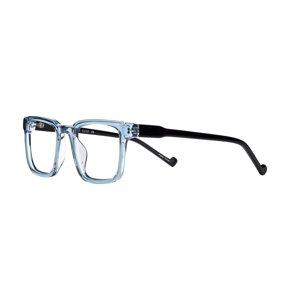 Best Blue Light Reading Glasses - Blue Transparent Frames